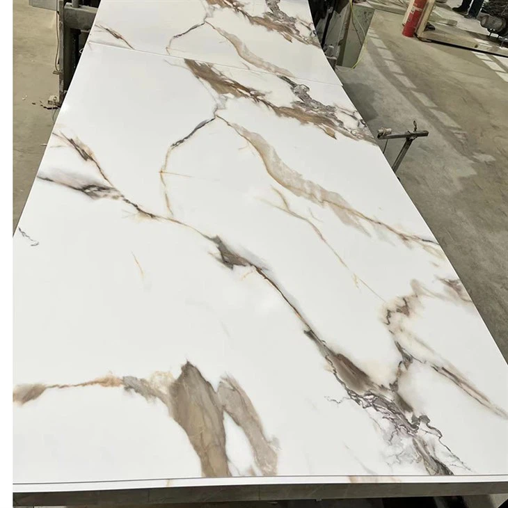 1220*2440 3mm Pvc Marble Sheet For Background Wall