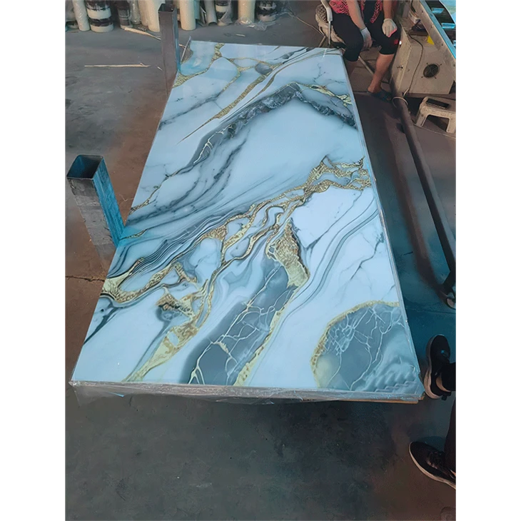 1220*2900*2.5mm UV Marble Sheet PVC
